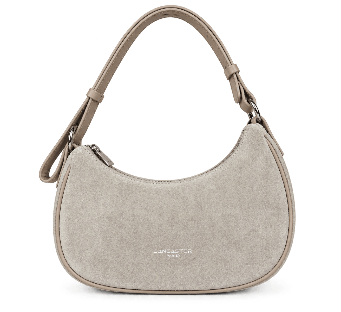 Sac besace porté épaule Lancaster (Suède IT) Beige foncé · Sacs à main · Maroquinerie LIKA