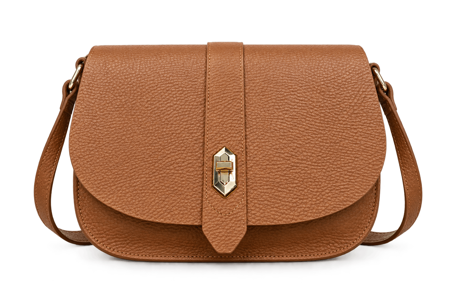 Sac porté travers Lancaster (Top Double) Camel · Sacs à main · Maroquinerie LIKA
