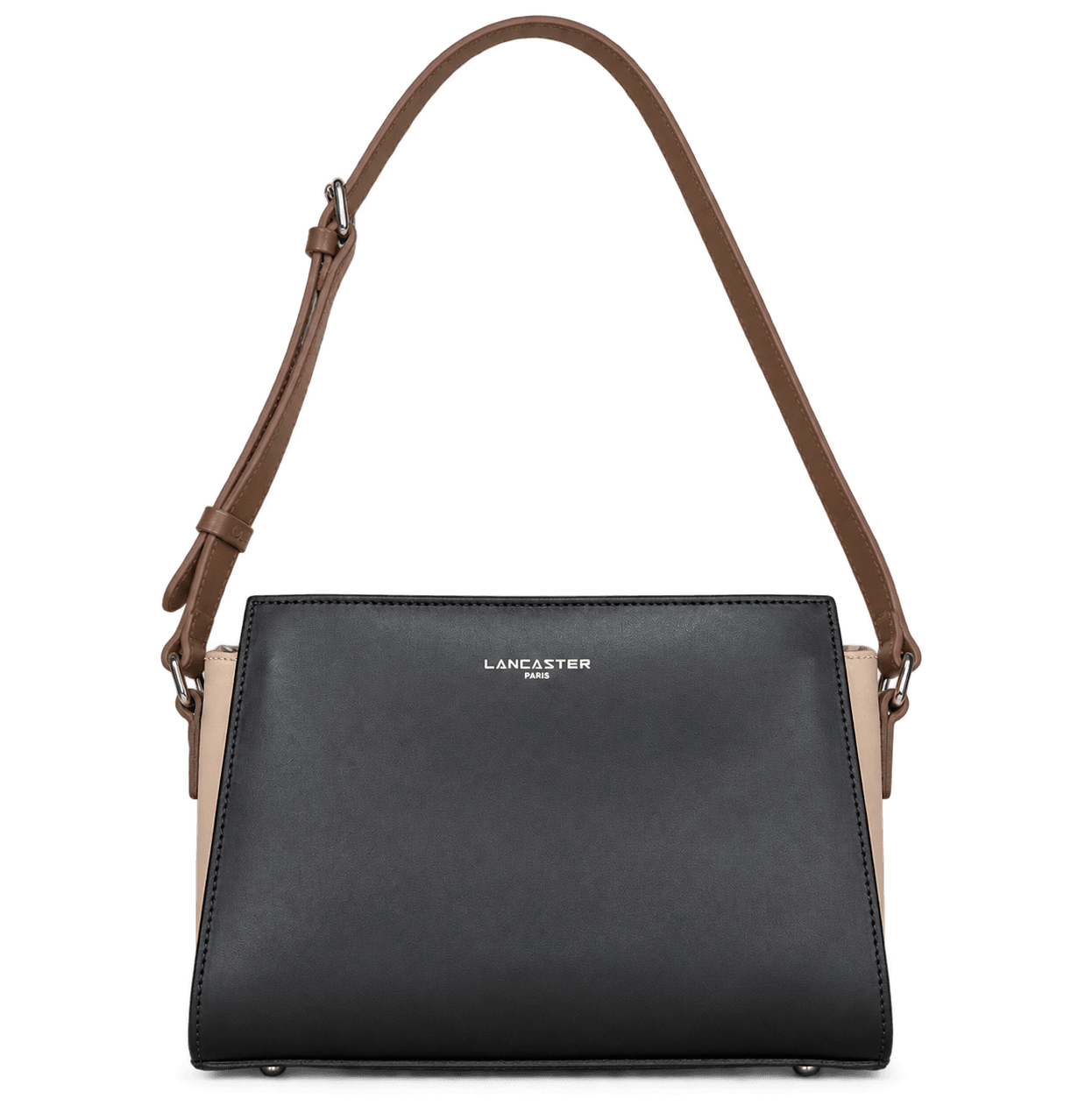 Sac bandoulière Lancaster (Smooth) Noir · Sacs à main · Maroquinerie LIKA