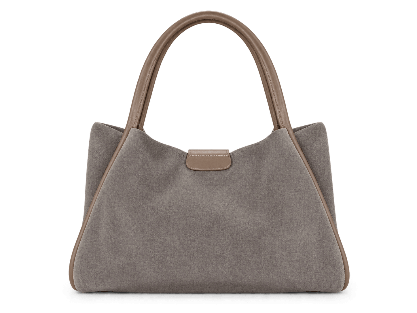 Sac cabas porté épaule Lancaster (Suède Ida) Taupe · Sacs à main · Maroquinerie LIKA