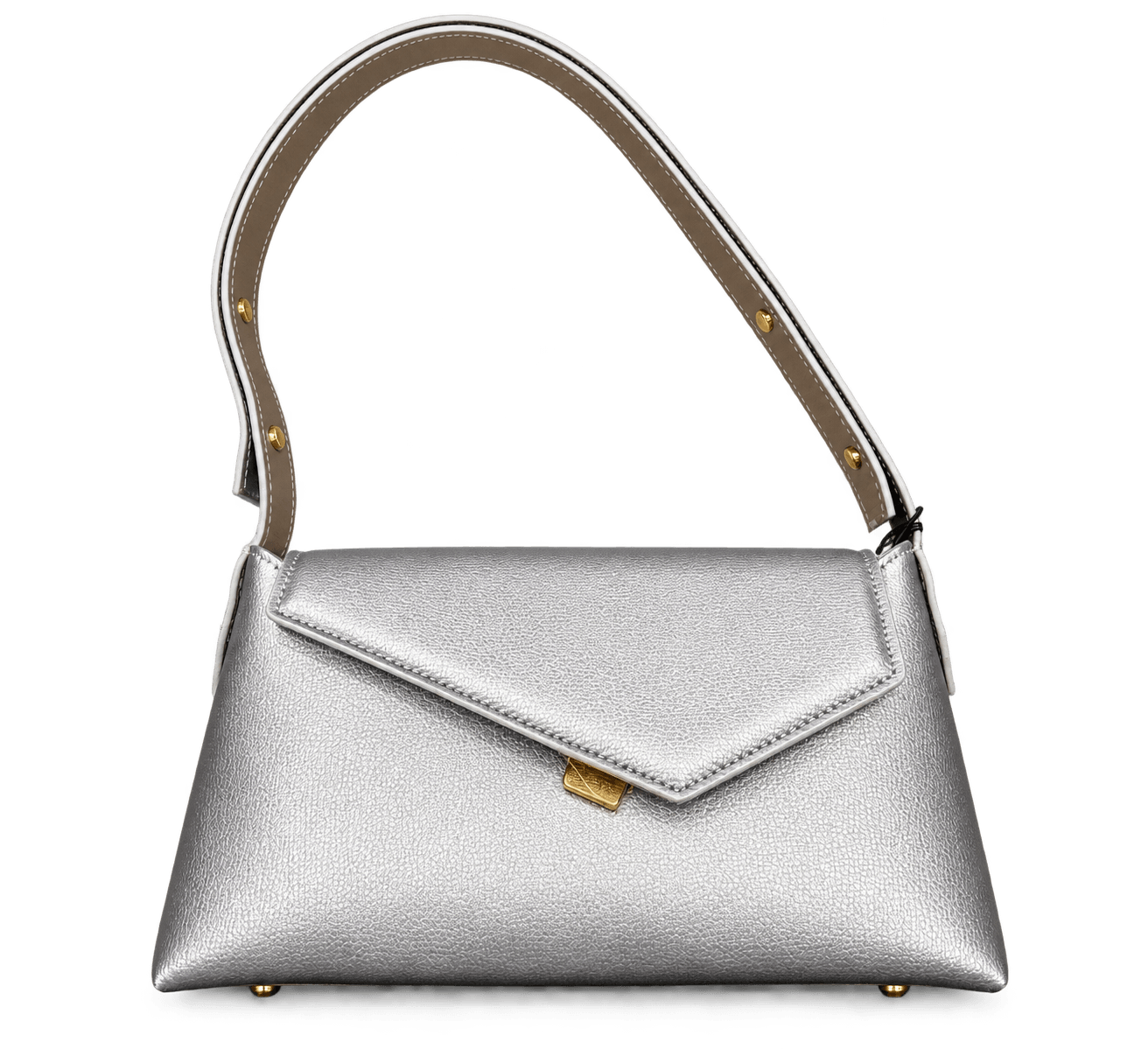 Sac bandoulière Lancaster (Zoé) Argent · Sacs à main · Maroquinerie LIKA