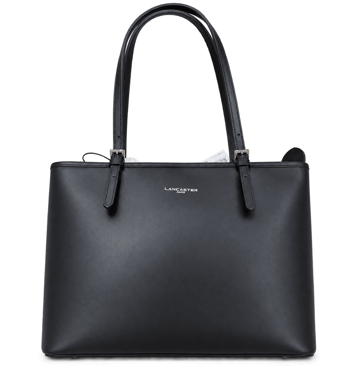 Sac cabas porté épaule Lancaster (Smooth) Noir · Sacs à main · Maroquinerie LIKA