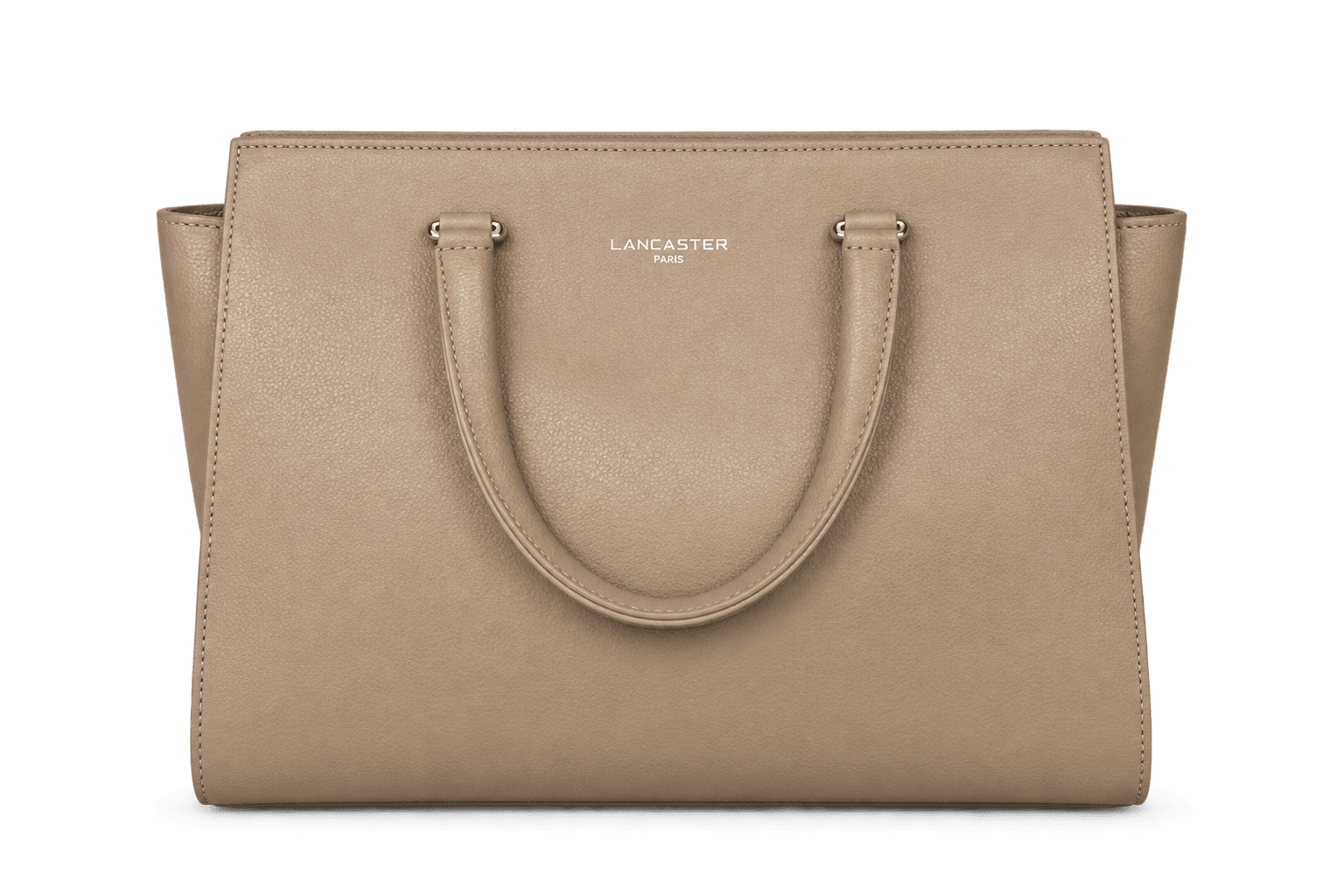 Sac porté main Lancaster Beige foncé · Sacs à main · Maroquinerie LIKA