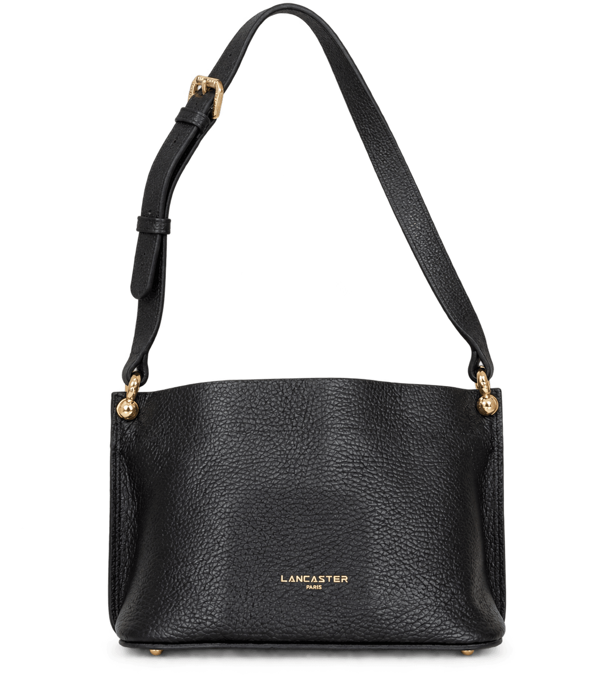 Sac bandoulière Lancaster (Alba Double) Noir · Sacs à main · Maroquinerie LIKA