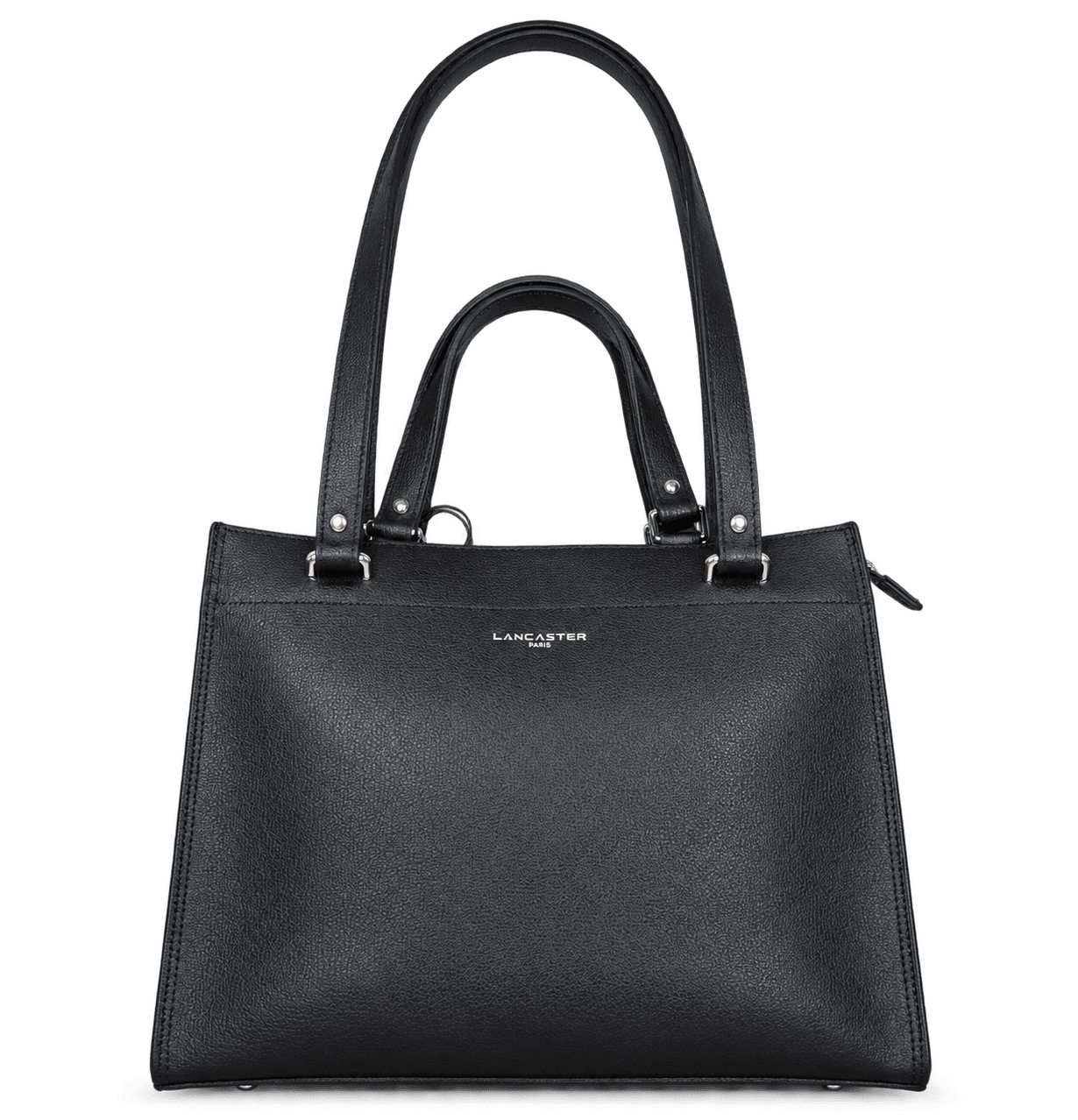 Sac cabas porté main Lancaster (Sierra) Noir · Sacs à main · Maroquinerie LIKA