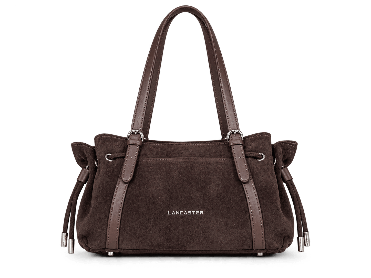 Sac cabas porté épaule Lancaster (Velvet Emma) Marron · Sacs à main · Maroquinerie LIKA