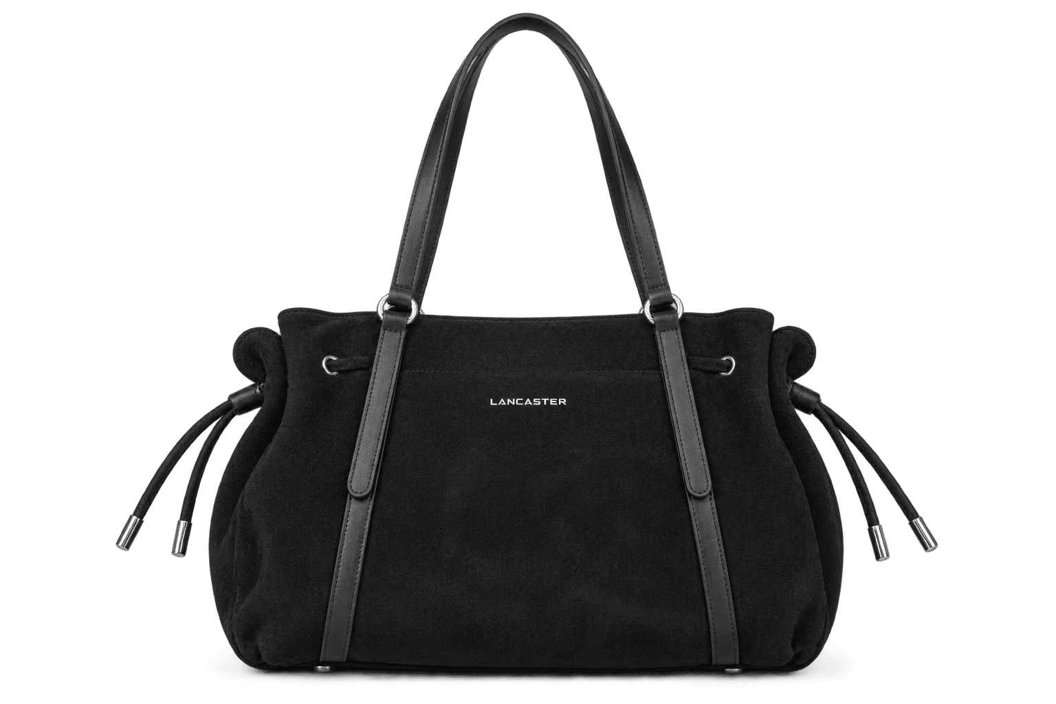 Cabas porté épaule Lancaster (Velvet Emma) Noir · Sacs à main · Maroquinerie LIKA