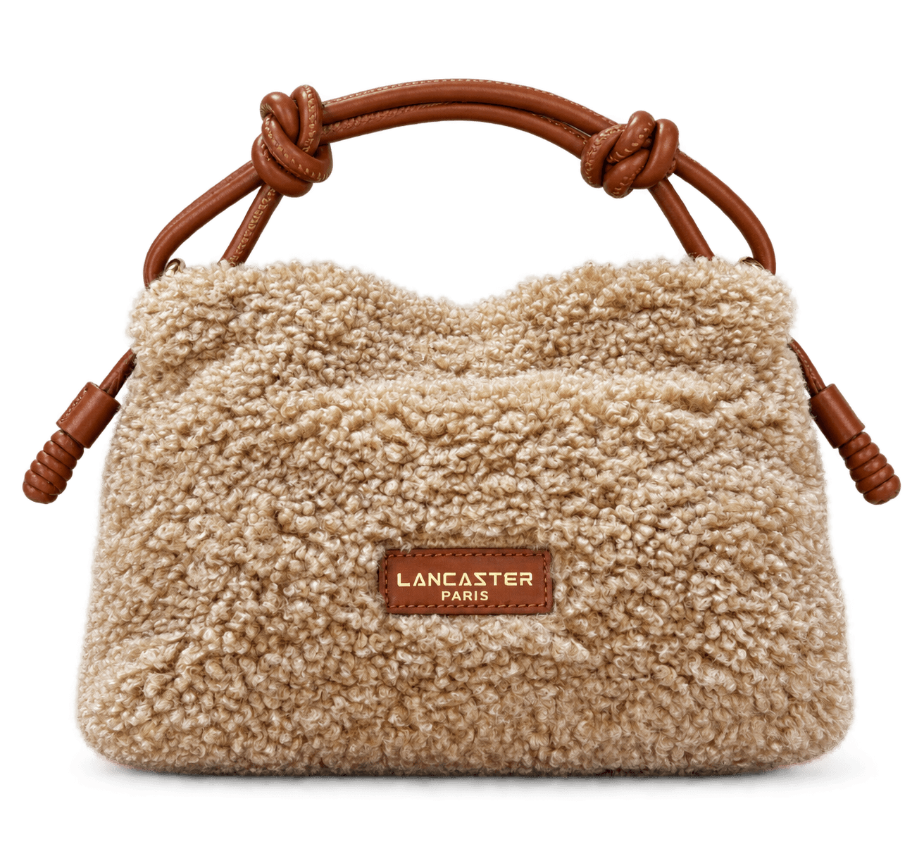 Sac porté épaule Lancaster (Moumoute) Cognac · Sacs à main · Maroquinerie LIKA