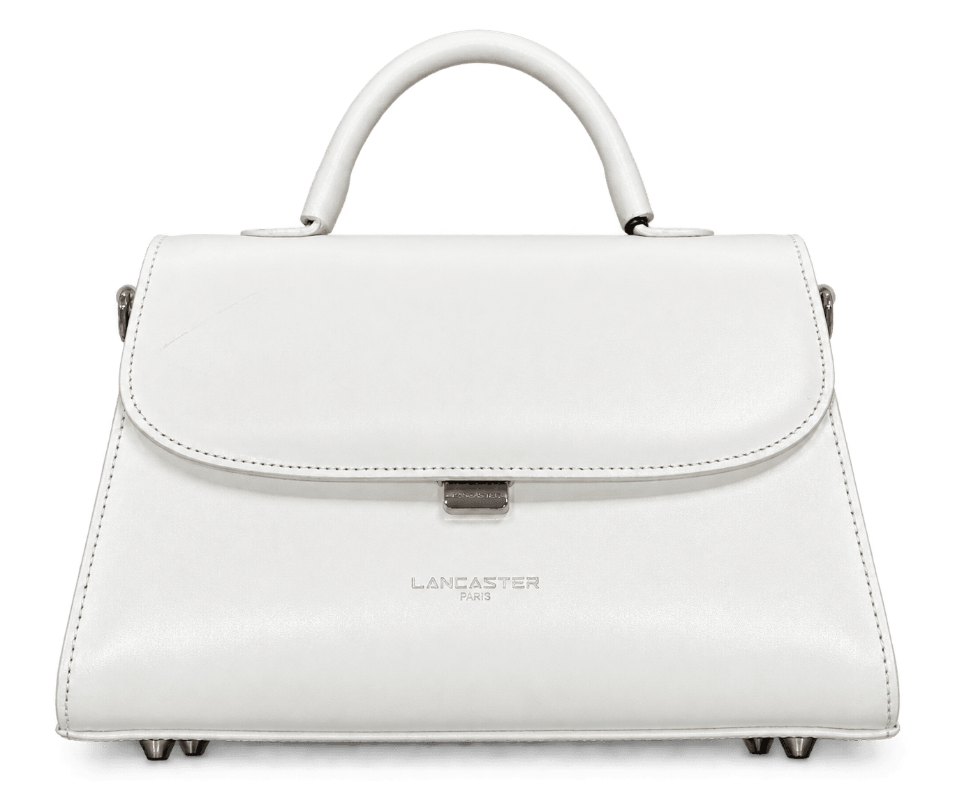 Sac porté main Lancaster (Suave Even) Blanc · Sacs à main · Maroquinerie LIKA