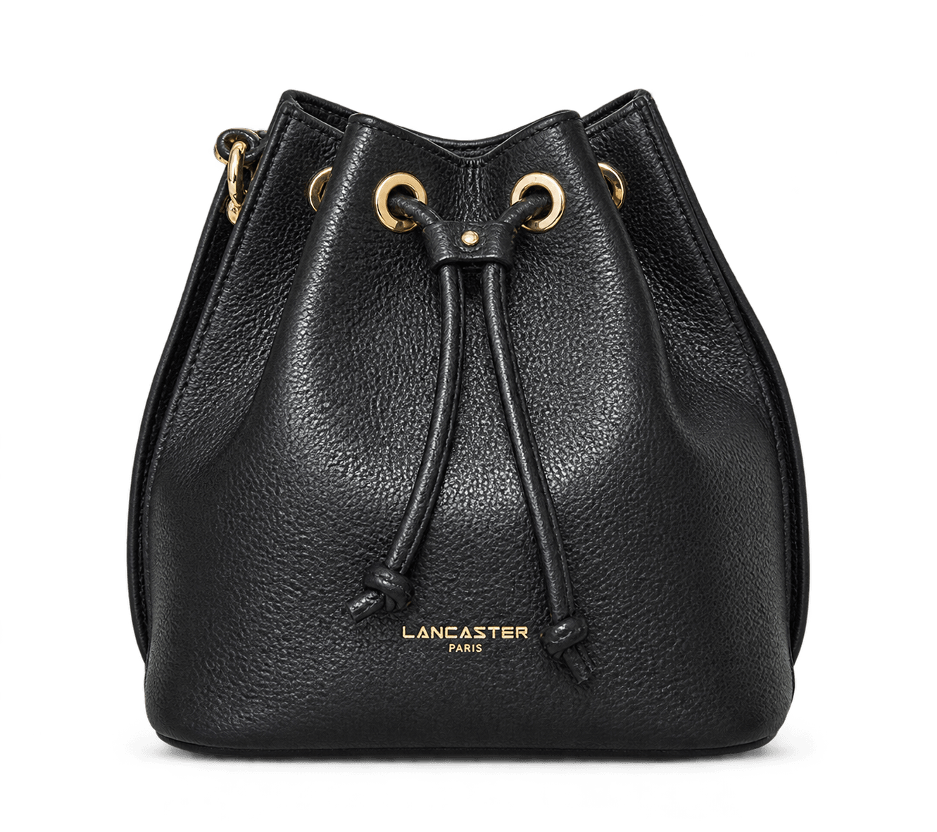 Sac bourse porté épaule Lancaster (Alba Double) Noir · Sacs à main · Maroquinerie LIKA