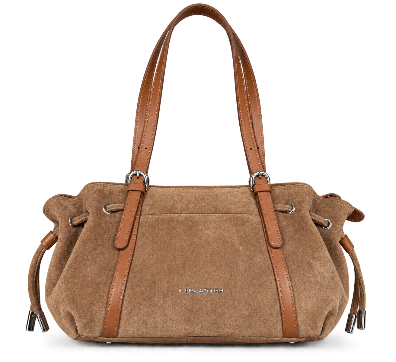 Sac cabas porté épaule Lancaster (Velvet Emma) Moka · Sacs à main · Maroquinerie LIKA