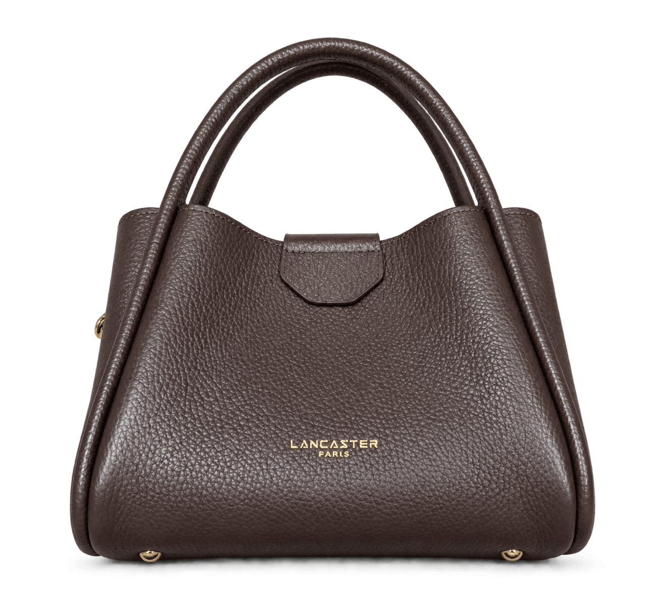 Sac porté main Lancaster (Ida Double) Marron · Sacs à main · Maroquinerie LIKA