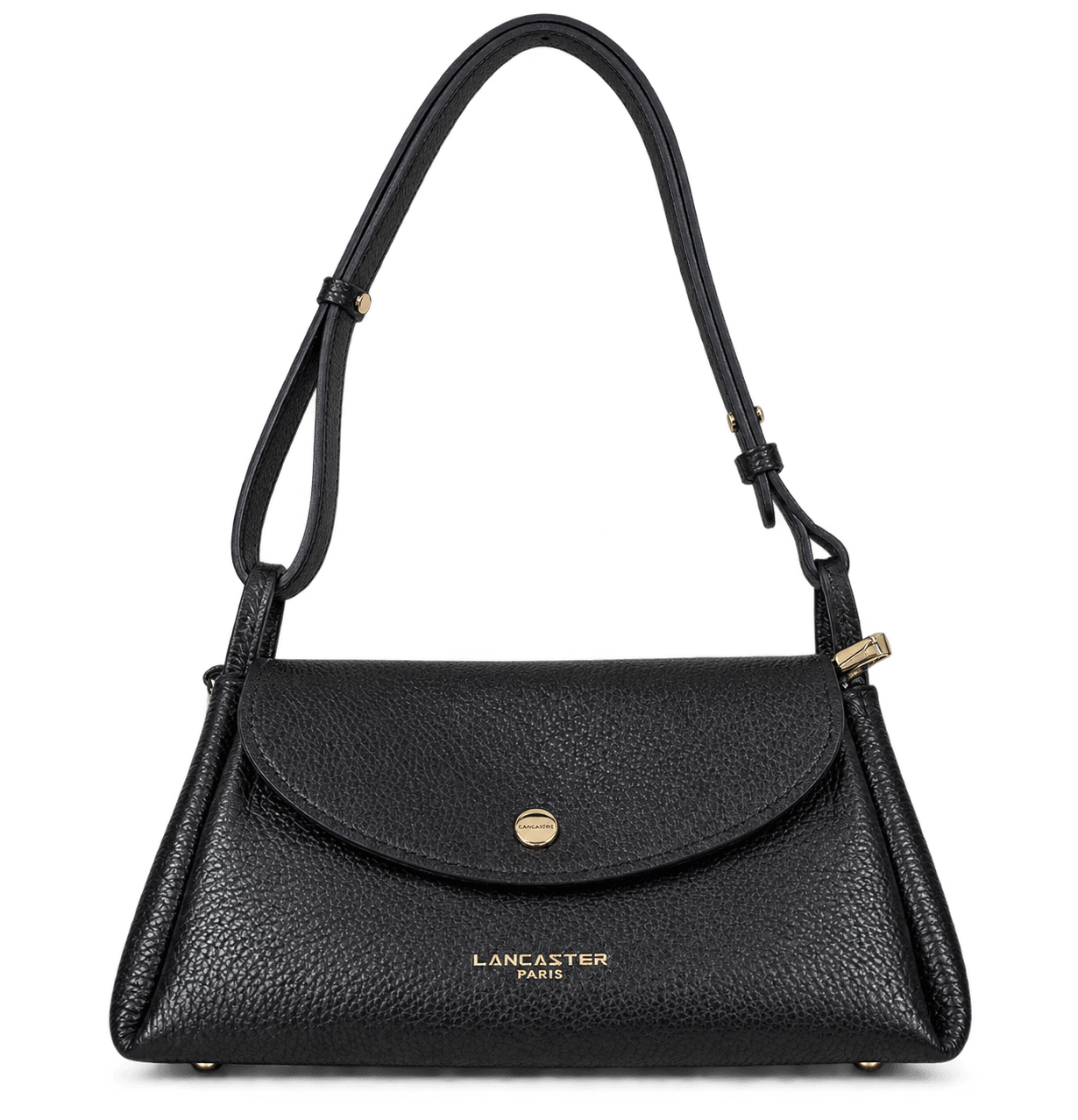 Sac bandoulière Lancaster (Accordéon Double) Noir · Sacs à main · Maroquinerie LIKA
