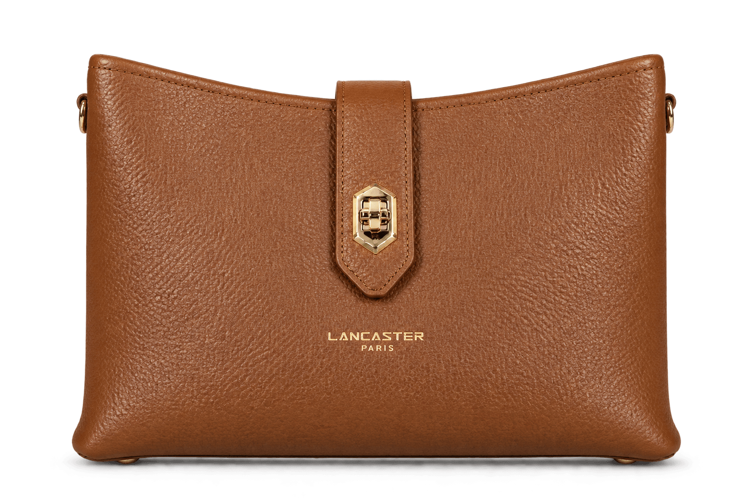 Sac porté épaule Lancaster (Top Double) Camel · Sacs à main · Maroquinerie LIKA