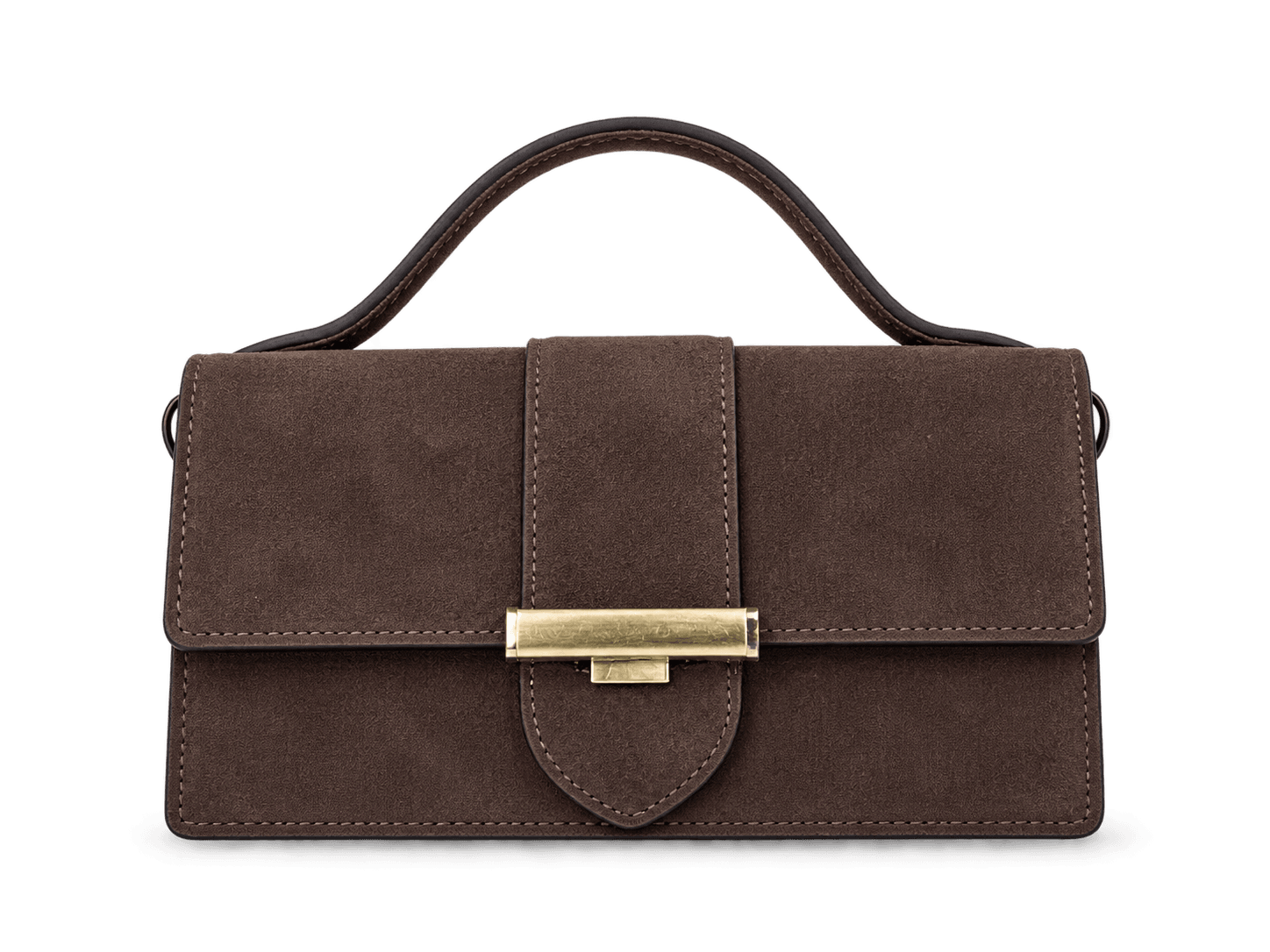 Sac bandoulière Lancaster (Suède Ily) Marron · Sacs à main · Maroquinerie LIKA